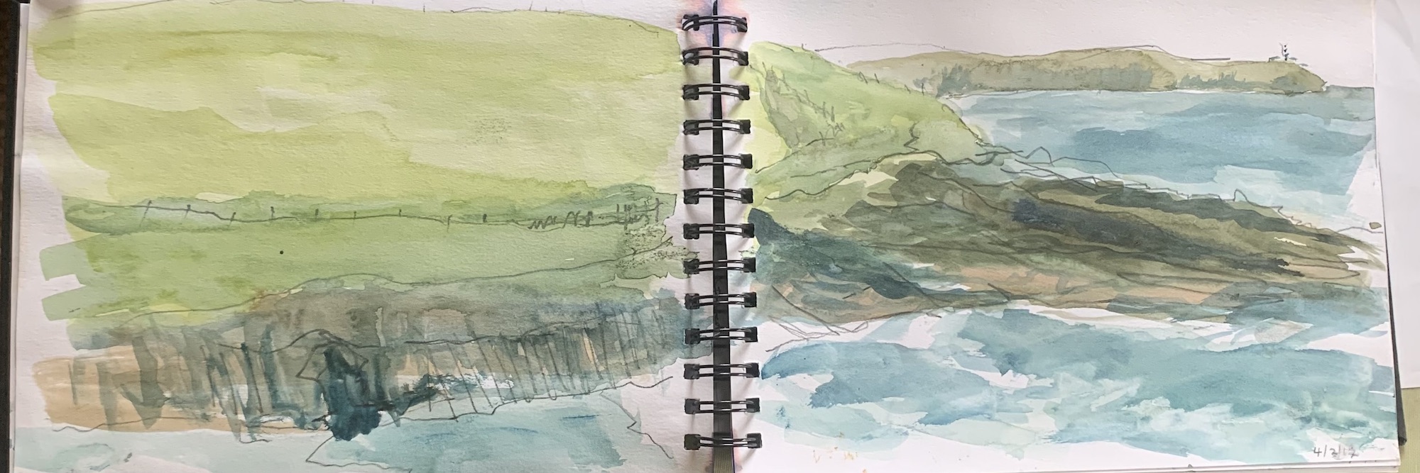 The Old Head of Kinsale from Howe Strand, Olivia Howe